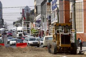 TRÁFICO POR OBRAS DE PAVIMENTACIÓN