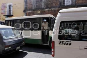 MANIFESTACIÓN DE TRANSPORTISTAS