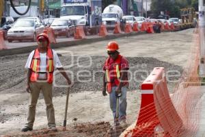 CONGESTIONAMIENTO VEHICULAR. OBRAS PAVIMENTACIÓN