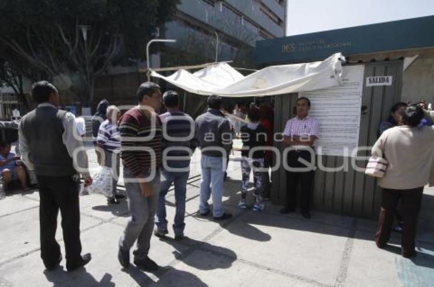 RESTRINGEN ACCESO EN HOSPITAL DEL IMSS