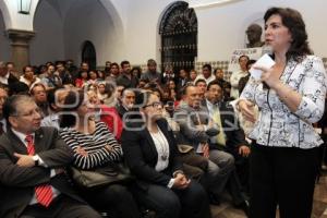 IVONNE ORTEGA TOMA PROTESTA A DELEGADOS DEL CEN EN PUEBLA