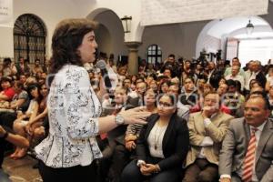 IVONNE ORTEGA TOMA PROTESTA A DELEGADOS DEL CEN EN PUEBLA