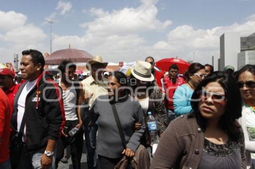 MANIFESTACIÓN ANTORCHISTAS CIS