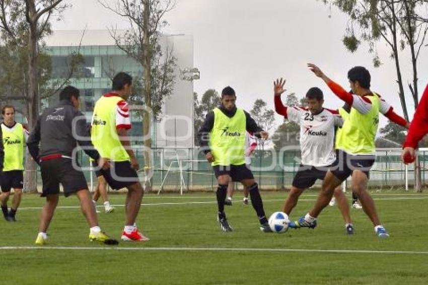 ASCENSO MX. ENTRENAMIENTO LOBOS BUAP