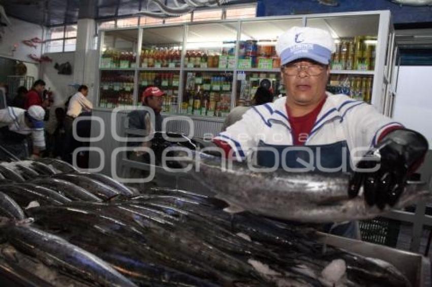 VENTA DE PESCADO. MIÉRCOLES DE CENIZA