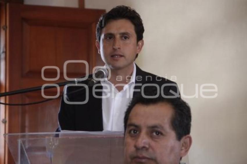 FIRMAN CONVENIO MUNICIPIOS PARA CERESO DE SAN PEDRO CHOLULA