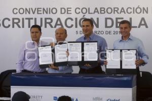 CONVENIO ESCRITURACIÓN DE LA VIVIENDA