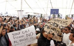 MANIFESTACIÓN EN CANOA