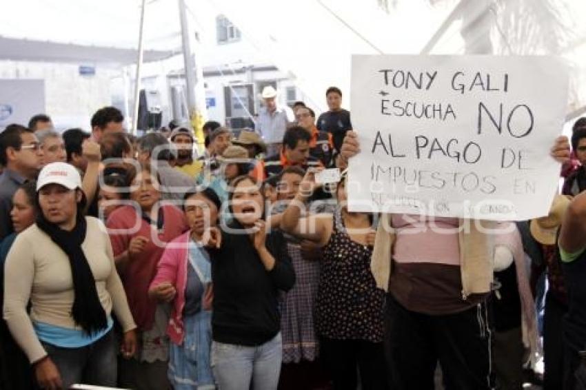 MANIFESTACIÓN EN CANOA