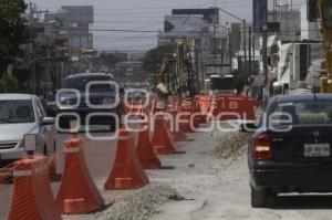 TRÁFICO POR OBRA EN 31 Y 25 PONIENTE