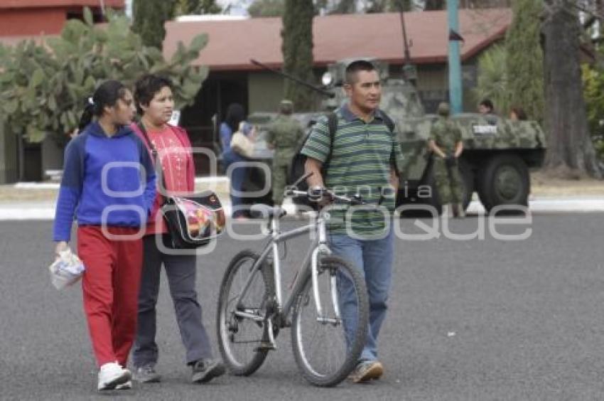 PASEO DOMINICAL EN LA XXV ZONA MILITAR