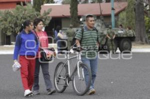 PASEO DOMINICAL EN LA XXV ZONA MILITAR