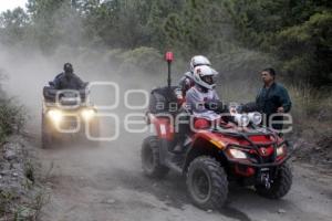 RESCATAN A EXCURSIONISTAS DE LA MALINCHE