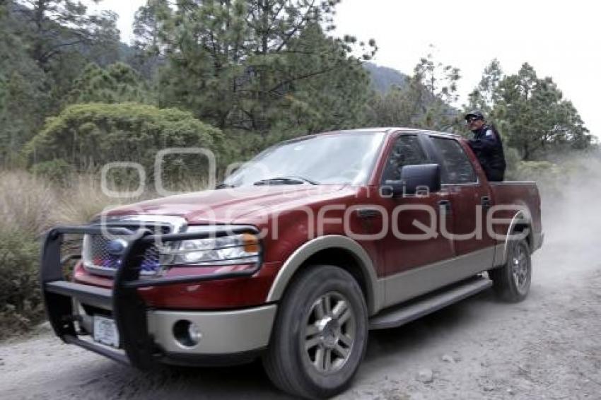 RESCATAN A EXCURSIONISTAS DE LA MALINCHE