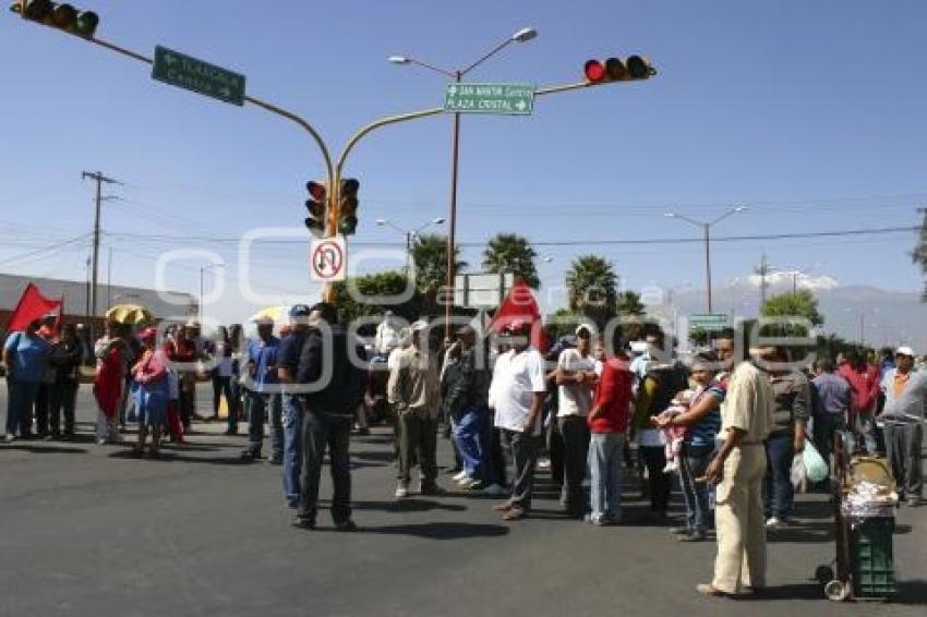 MANIFESTACIÓN ANTORCHISTAS. TEXMELUCAN