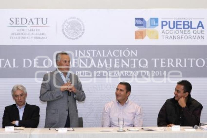 INSTALACIÓN CONSEJO ESTATAL DE ORDENAMIENTO TERRITORIAL
