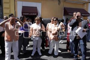 MANIFESTACIÓN HOSPITAL DEL NIÑO POBLANO