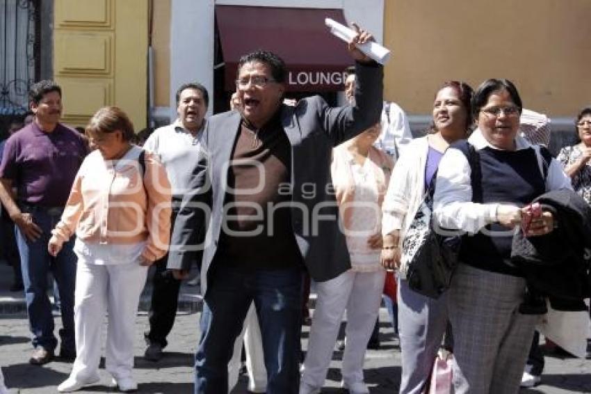 MANIFESTACIÓN HOSPITAL DEL NIÑO POBLANO