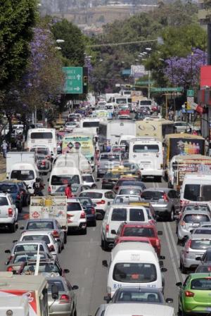 CAOS VIAL POR OBRAS