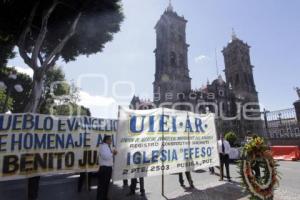 EVANGÉLICOS CELEBRAN A JUÁREZ