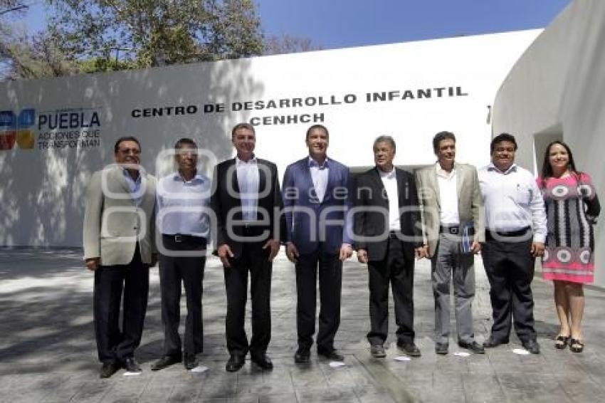 MORENO VALLE INAUGURÓ CENDI EN EL CENHCH