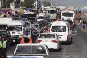 TRÁFICO POR OBRAS EN LA MARGARITA