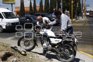 MOTOCICLISTA ATROPELLADO