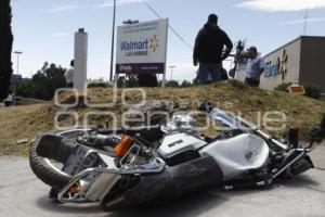 MOTOCICLISTA ATROPELLADO