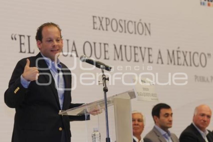 EXPOSICIÓN EL AGUA QUE MUEVE A MEXICO. MUSEO SAN PEDRO