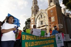 MANIFESTACIÓN TRABAJADORES HNP