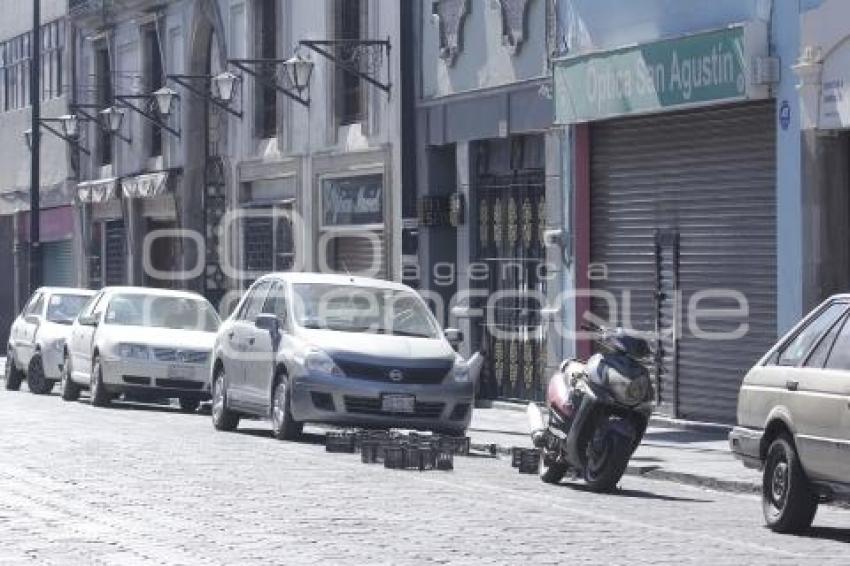 PROPONEN PARQUÍMETROS EN EL CENTRO