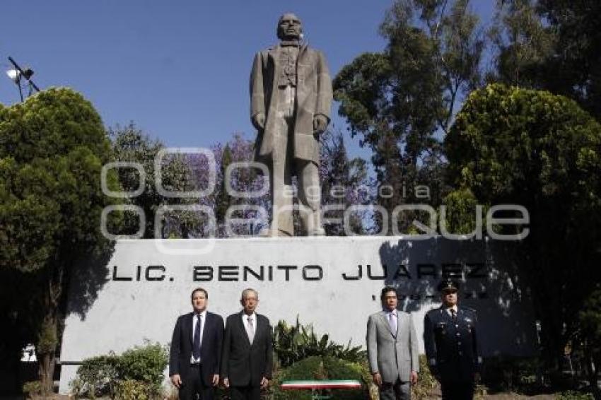 SEP. CEREMONIA CCVIII NATALICIO BENITO JUÁREZ