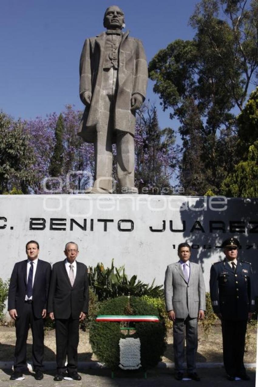 SEP. CEREMONIA CCVIII NATALICIO BENITO JUÁREZ