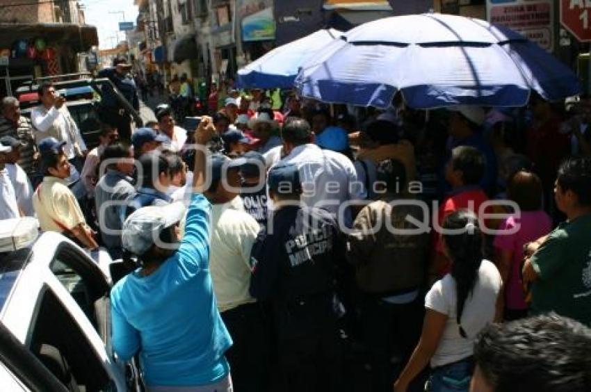 AMBULANTES . CONFLICTO