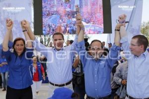 GUSTAVO MADERO. APERTURA DE CAMPAÑA