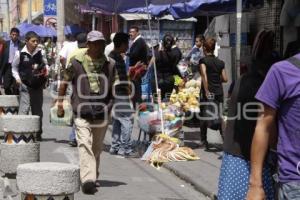 VENDEDORES AMBULANTES EN MERCADO 5 DE MAYO