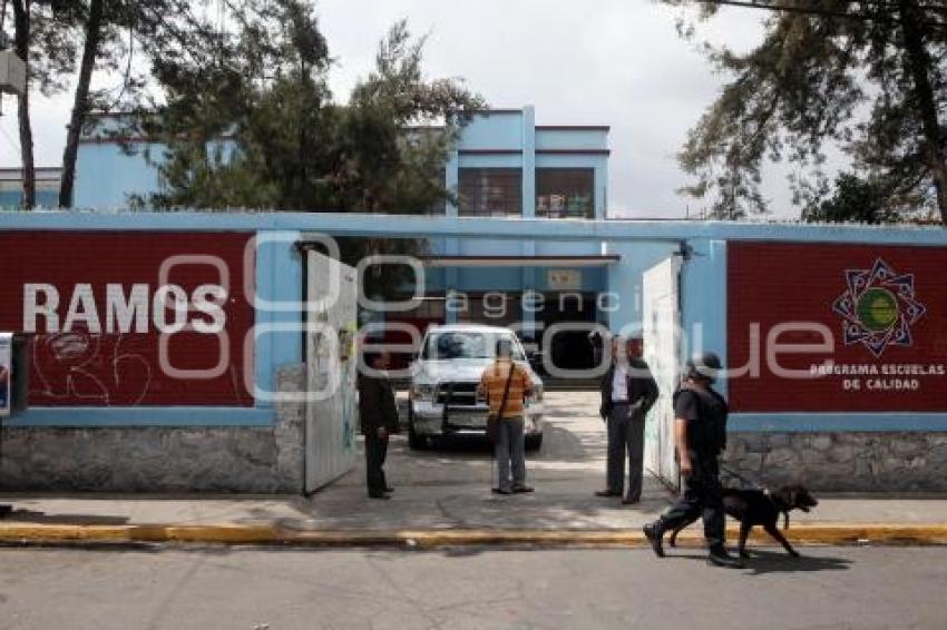 AMENAZA DE BOMBA EN PRIMARIA