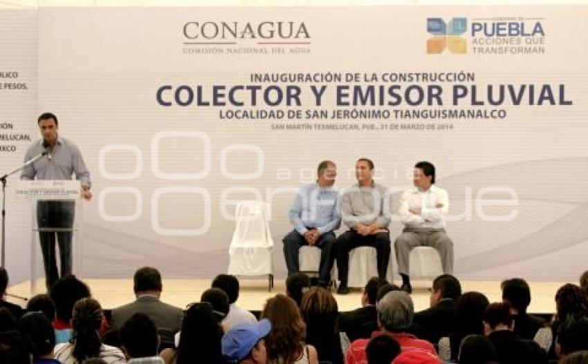 COLECTOR PLUVIAL SAN JERÓNIMO TIANGUISMANALCO