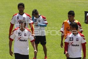 ASCENSO MX. ENTRENAMIENTO LOBOS BUAP
