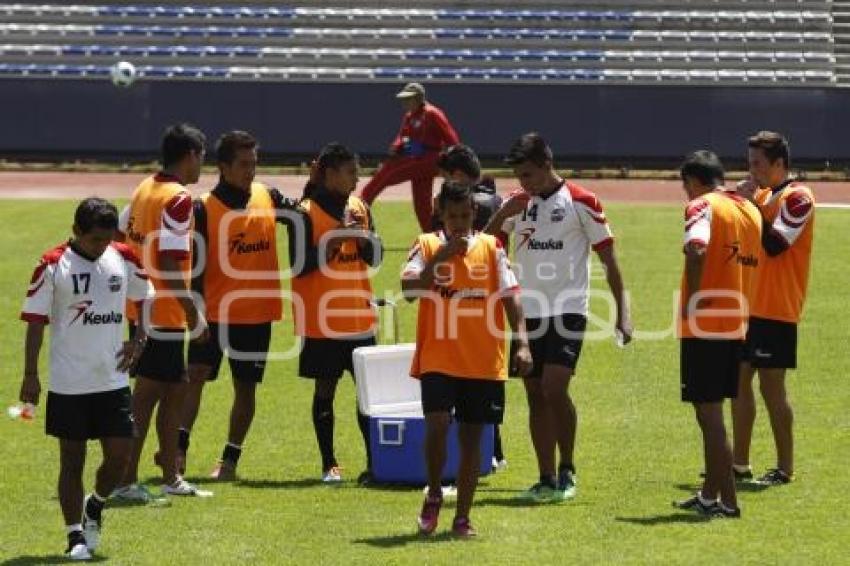 ASCENSO MX. ENTRENAMIENTO LOBOS BUAP