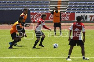 ASCENSO MX. ENTRENAMIENTO LOBOS BUAP