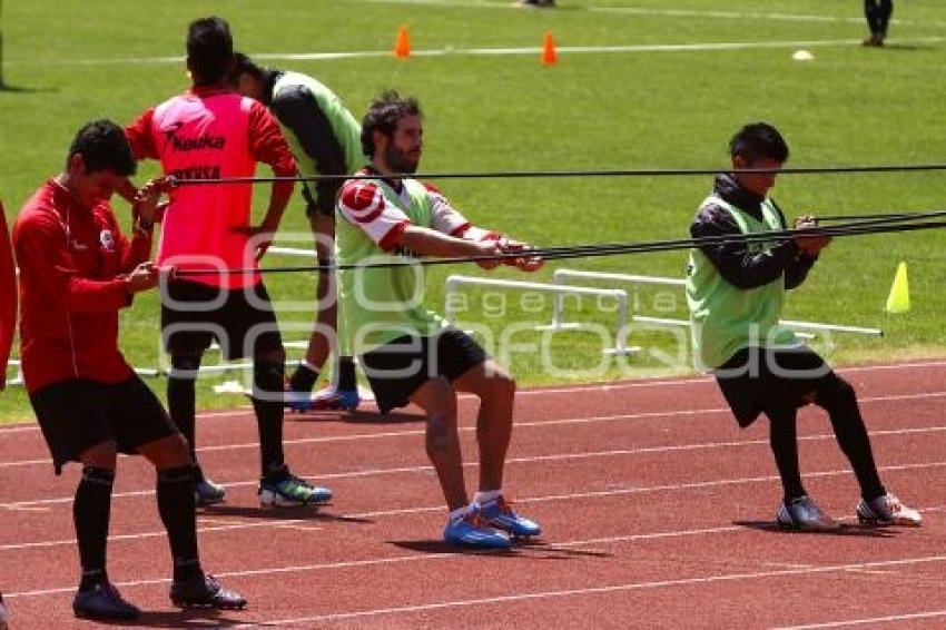 ASCENSO MX. ENTRENAMIENTO LOBOS BUAP