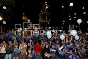 ENCENDIDO AYUNTAMIENTO. DÍA DEL AUTISMO