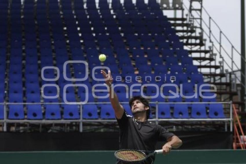 ENTRENAMIENTO MÉXICO . COPA DAVIS