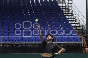 ENTRENAMIENTO MÉXICO . COPA DAVIS