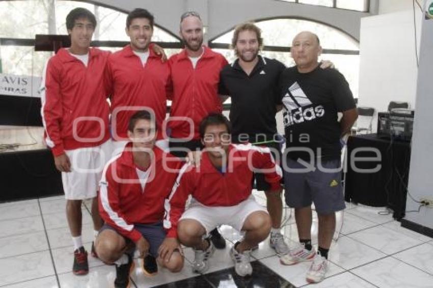 SORTEO COPA DAVIS MEXICO VS PERU