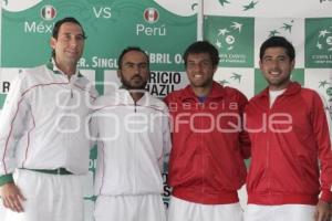 SORTEO COPA DAVIS MEXICO VS PERU