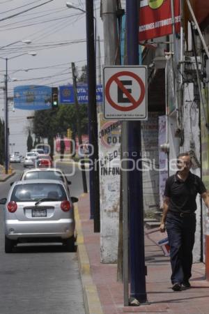 APRUEBA CABILDO DE CHOLULA NO ESTACIONARSE EN 12 PTE