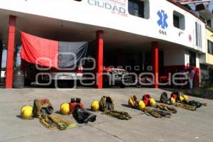 HUELGA DE BOMBEROS EN SAN MARTÍN TEXMELUCAN