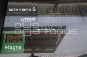 INCREMENTO EN PRECIO DE GASOLINA